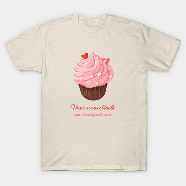 Sweet Tooth T-Shirt by Craft and Crumbles